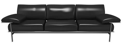 Couch Furniture Clip art - Transparent Black Couch PNG Clipart png ...