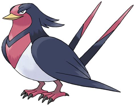 Swellow Pokédex: stats, moves, evolution & locations | Pokémon Database