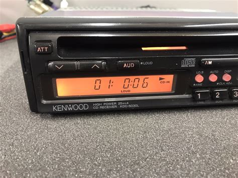 Old Kenwood Car Radio Stereo Cd Player Model Kdc-5030L Retro 90s Vintage Retro - JT Audio