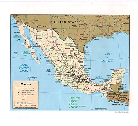 Map of Mexico