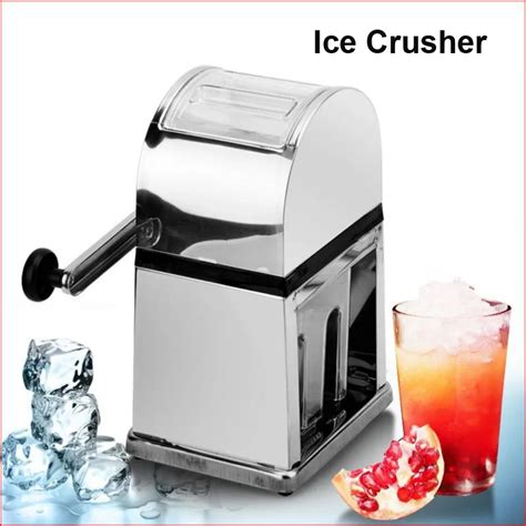 Hand driven Ice Crusher Commercial And Home Use Crushed Ice Machine-in Ice Crushers & Shavers ...