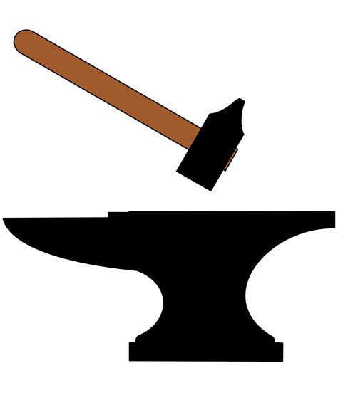 Blacksmith Anvil Forge Hammer Clip art - falling png download - 2000*2405 - Free Transparent ...