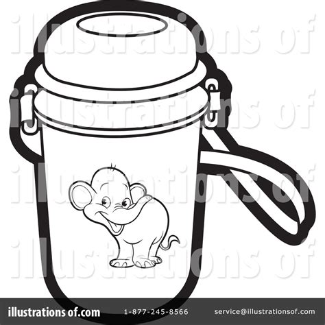 Water Bottle Clipart #228113 - Illustration by Lal Perera