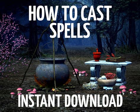 How to Cast Spells, Spell Casting Guide, Wiccan, Witchcraft, Cast Wiccan Spells, Learn to Cast ...