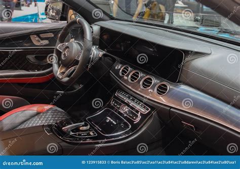 Switzerland; Geneva; March 8, 2018; the Mercedes-Benz Brabus AMG Interior; the 88th ...