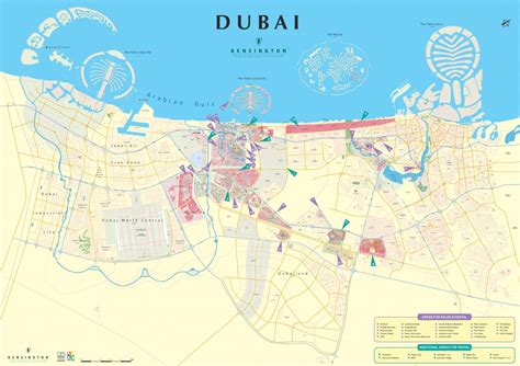 Printable Map Of Dubai | Printable Maps