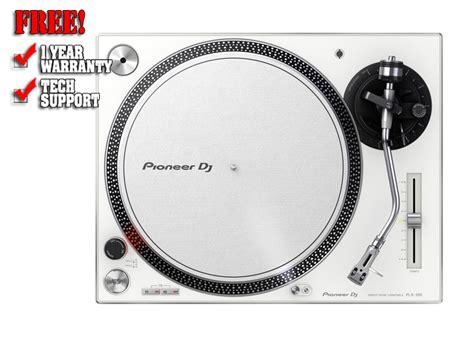 Pioneer PLX-500 (White) | DJ Turntable | DJ Controllers | Chicago DJ Equipment | 123DJ