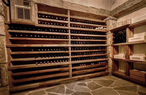 diy wine cellar basement - Betsey Burkett