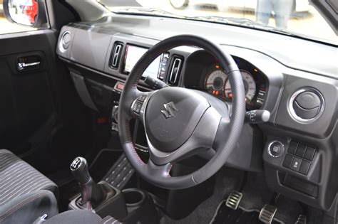 Suzuki Alto Works interior at the 2015 Tokyo Motor Show