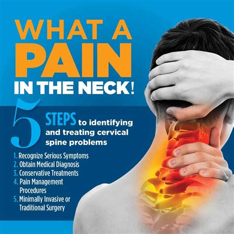 Neck Pain Causes and Treatment Infographic - Neurosurgery One