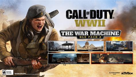 Prepare yourself for Call of Duty: WWII - The War Machine – the Second DLC Pack for Call of Duty ...