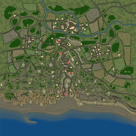 Normandy Campaign Map