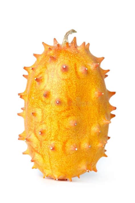 Horned melon or kiwano stock image. Image of kiwano - 135514745