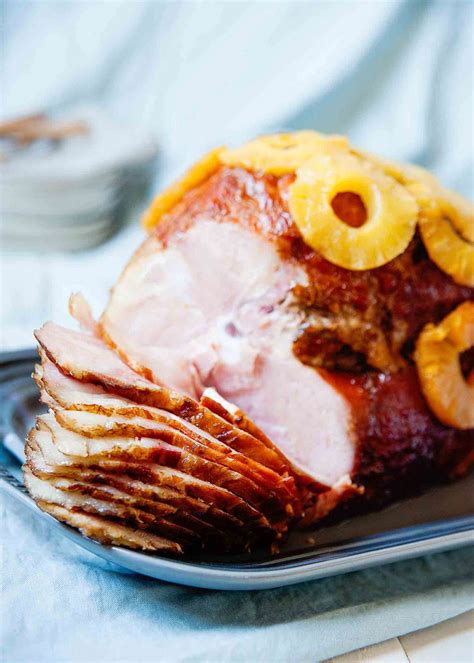 Brown Sugar Baked Ham with Pineapple Recipe