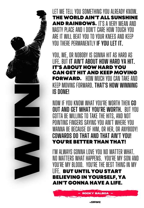 Best Rocky Balboa Motivational Speech - The STRIVE