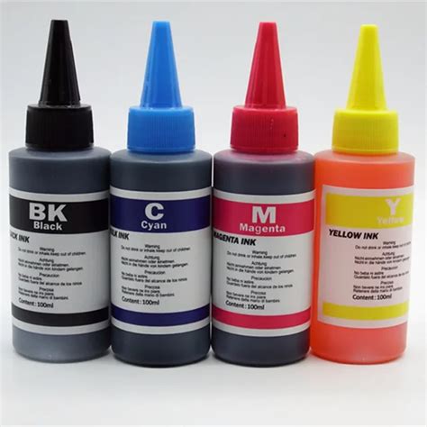 4 x 100ml/Color Refill Dye Ink Kit Kits For HP 920 920XL HP920 HP920XL ...