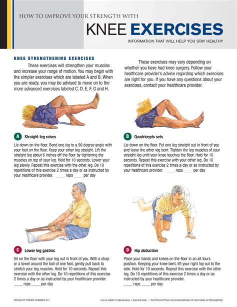 Knee Exercises - HERC Publishing