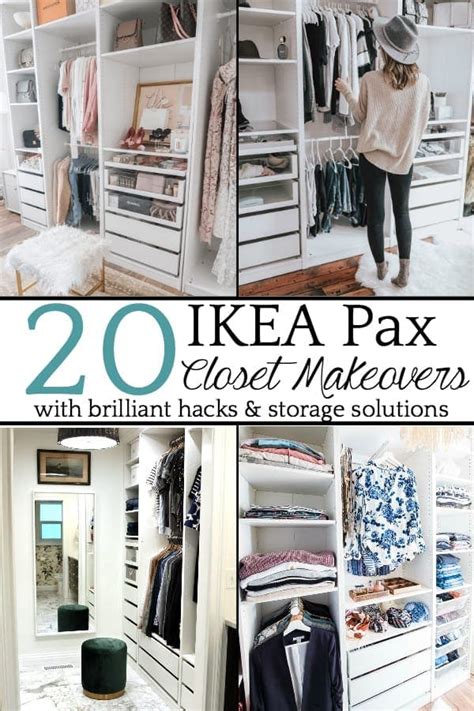 20 Inspiring Ikea Pax Closet Makeovers - Home Decor Room Ideas First