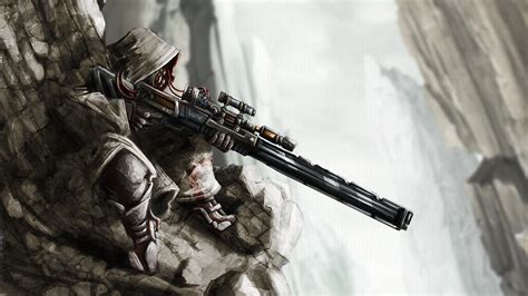 artwork, Fantasy Weapon, Sniper Rifle, Destiny (video Game) Wallpapers HD / Desktop and Mobile ...