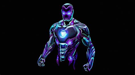 2560x1440 Neon Iron Man4k 1440P Resolution ,HD 4k Wallpapers,Images,Backgrounds,Photos and Pictures