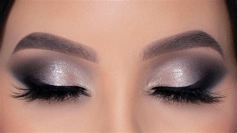 Wedding Smokey Eye, Bridal Smokey Eye Makeup, Sparkly Eye Makeup, Silver Eye Makeup, Soft Eye ...