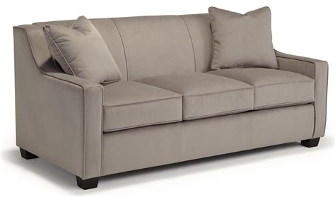 Best Home Furnishings Marinette S20MFE 20133 Full-Size Sleeper Sofa with Toss Pillows and Memory ...