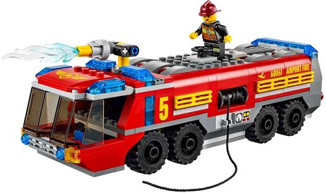 Airport Fire Truck LEGO Set | City - Netbricks | Rent awesome LEGO sets and save money