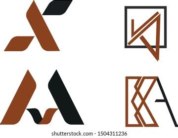 K Monogram Logo Square Stock Vector (Royalty Free) 1504311236 | Shutterstock