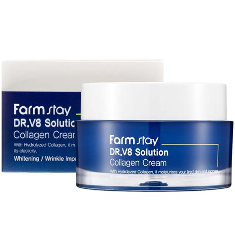 Farm Stay Dr.V8 Solution Collagen Cream | NTUC FairPrice