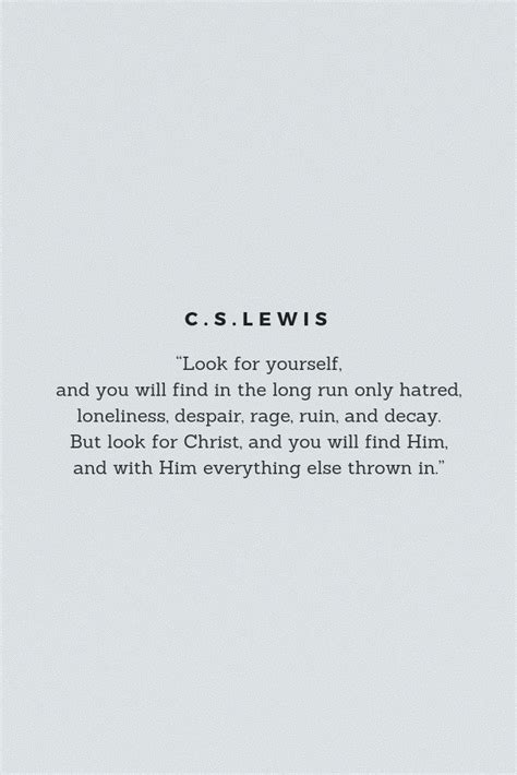 Cs Lewis Quotes Christianity - ShortQuotes.cc