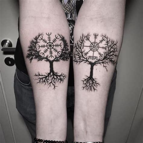 Top 50 Best Yggdrasil Tattoo Ideas [2021 Inspiration Guide] - Norse Mythology Tattoo Designs