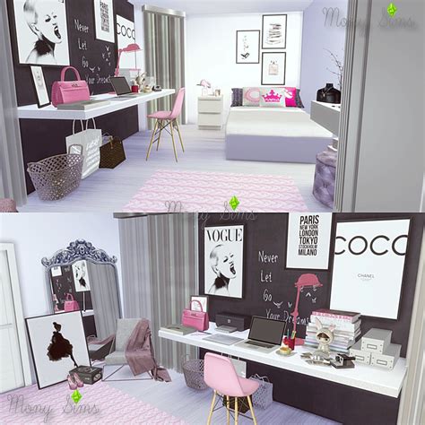 Sims 4 Teen Bedroom Cc