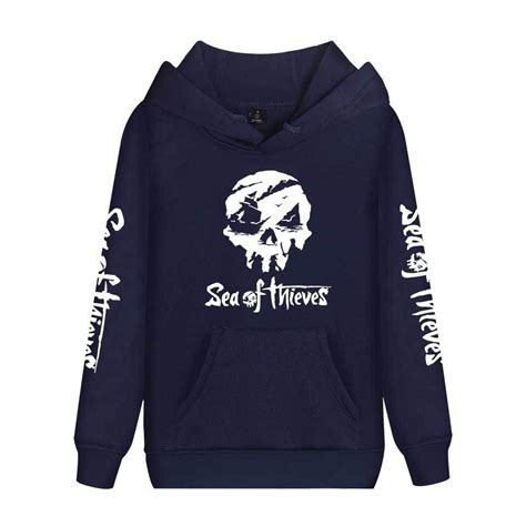 2020 Kpop Sea Of Thieves Hoodies ONE PIECE Friends Hooded Skulls Women Men Sweatshirts ...