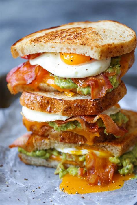 Guacamole Breakfast Sandwich | Easy Breakfast Sandwiches | POPSUGAR ...