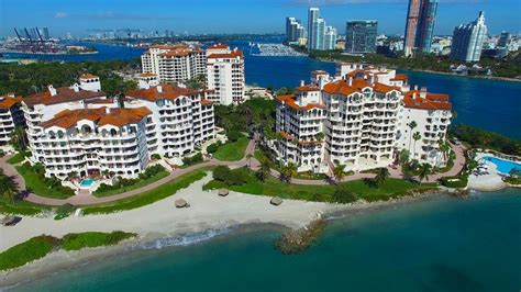 Luxurious Fisher Island, Miami, FL - 4K Ultra HD - YouTube