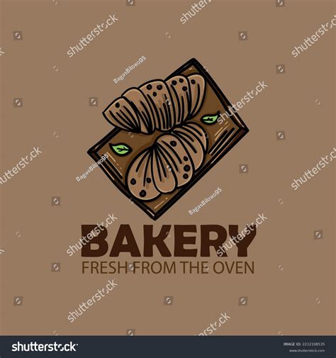 Illustration Bakery Background Stock Vector (Royalty Free) 2212108535 ...