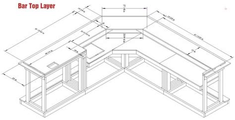 Easy Home Bar Plans Printable Pdf Designs