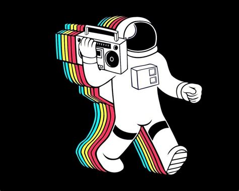 Trippy Astronaut in Space Wallpapers - Top Free Trippy Astronaut in ...