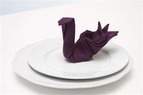 How to Fold Swan Dinner Napkins | Hunker