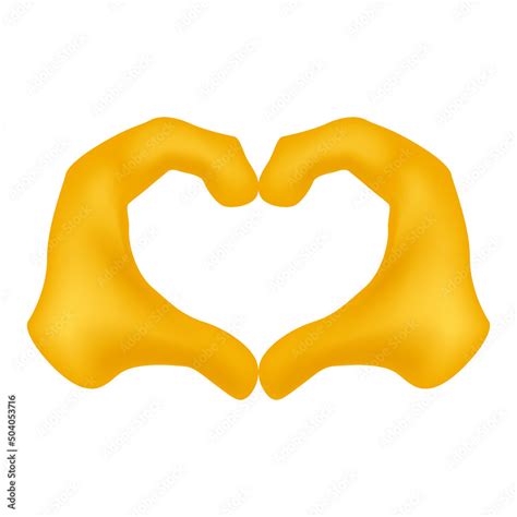 Hands Heart Emoji Cute Love Niche Moodboard Overlay Heart Hands Emoji ...