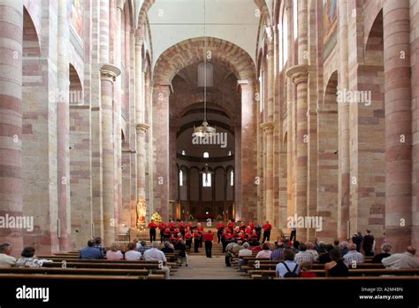 Speyer cathedral interior hi-res stock photography and images - Alamy