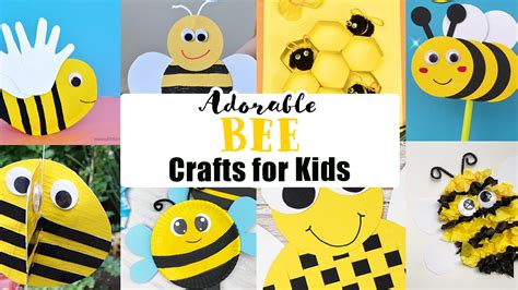 The Best Bee Crafts for Kids - Happy Toddler Playtime