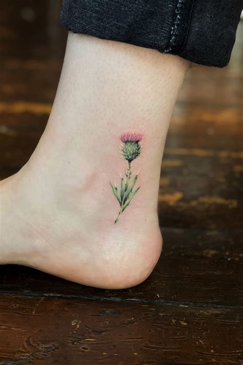 Thistle-Tattoo-Ideas-9 - Tattoo Designs for Women