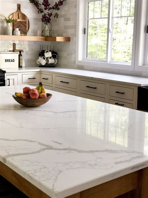 15 Affordable Quartz Countertops that Look Like Marble | Replacing kitchen countertops, Quartz ...