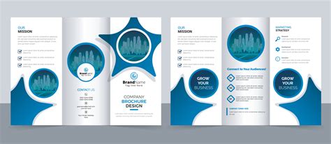 Corporate Brochure Template Vector Art, Icons, and Graphics for Free Download