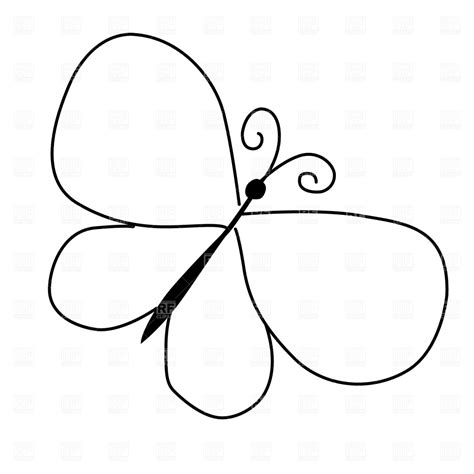 Butterfly Clipart Outline | Wallpapers Gallery