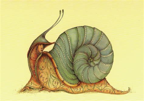 Snail art by Patience Brewster | Surreale kunst, Aquarell fuchs, Kunst