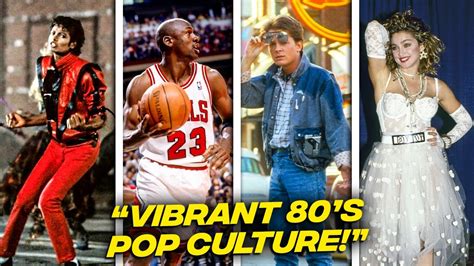 A Nostalgic Journey: Exploring the Vibrant 80s Pop Culture - YouTube