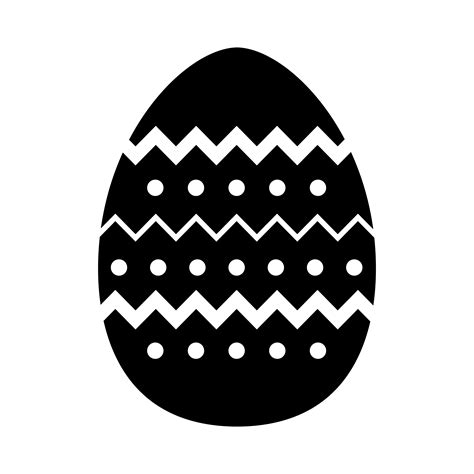 Easter Egg Vector Icon 553087 Vector Art at Vecteezy