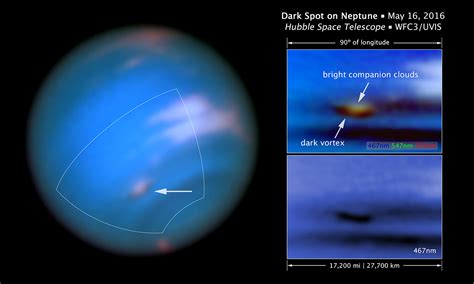 Astronomy Cmarchesin: Hubble Confirms New Dark Spot on Neptune